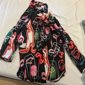 small oversize shirt dress